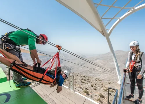 Jebel Jais Zipline From Dubai